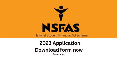 NSFAS bursary Applications is open for 2023 Academic year – SASSA NEWS