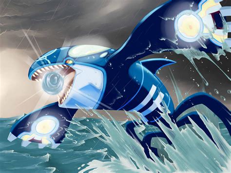 Mega Kyogre by PumpkinSoup on DeviantArt