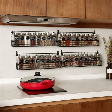 Wall Mounted Spice Rack 5-Tier, Foldable | X-cosrack