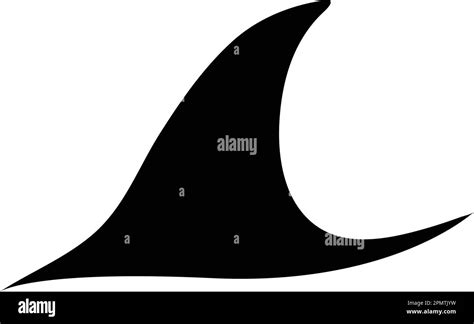 shark fin icon vector illustration design Stock Vector Image & Art - Alamy