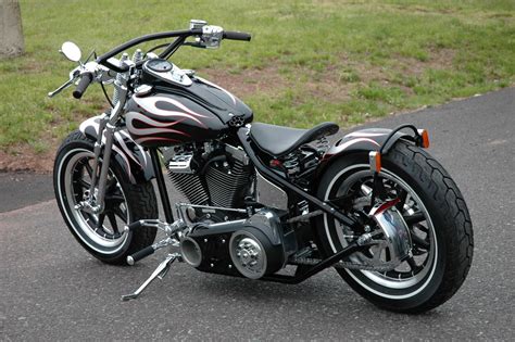 Harley Softail Springer Front End - DNA 4" UNDER BLACK SPRINGER FRONT END KIT HARLEY BOBBER ...