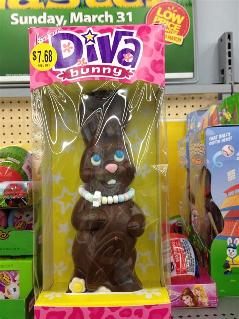 Giant chocolate Easter bunny