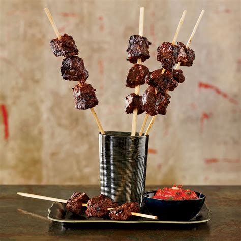 Peruvian Anticuchos with Red Salsa Recipe | Recipe | Red salsa recipe, Peruvian dishes, Red salsa