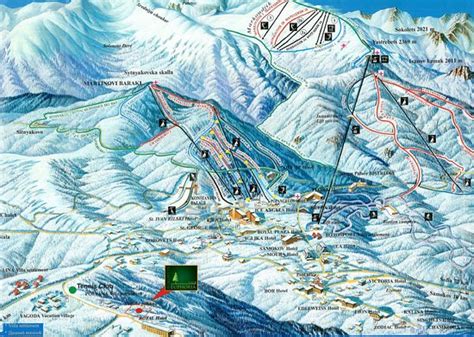 BOROVETS SKI MAP PDF