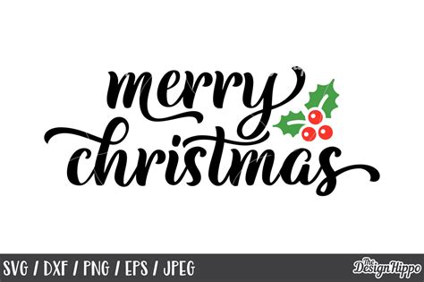 Merry Christmas SVG Bundle, Christmas SVG, PNG, DXF, Cricut, Cut Files ...