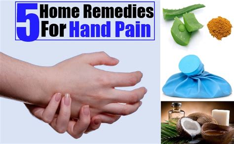 Hand Pain Home Remedies, Treatments And Cures | Natural Home Remedies ...