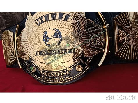 WWF Winged Eagle Wrestling Championship Belt with 24K Gold plating ⋆ SSI Championship Belts