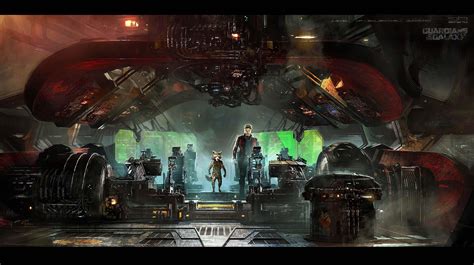 Amazing Concept Art of the New Ships in GUARDIANS OF THE GALAXY VOL. 2 — GeekTyrant