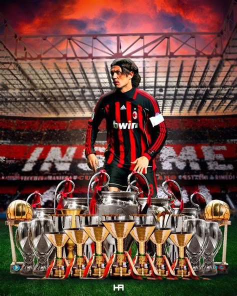 Paolo Maldini - AC Milan | Ac milan champions league, Ac milan, Milan football