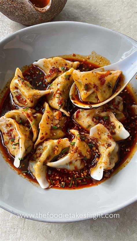 Steamed Dumplings with The Best Dipping Sauce - The Foodie Takes Flight