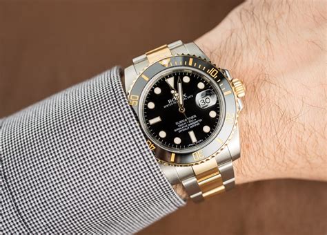 Rolex Submariner 116613 Two Tone Ceramic Bezel