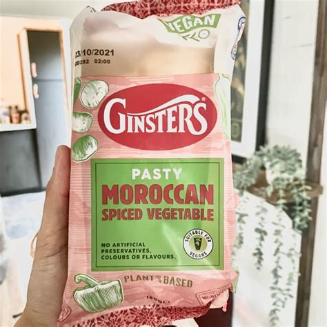 Ginsters Moroccan Spiced Vegetable Pasty Review | abillion