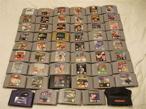 Me N64 game Collection by EUAN-THE-ECHIDHOG on DeviantArt | N64 games, N64, Games