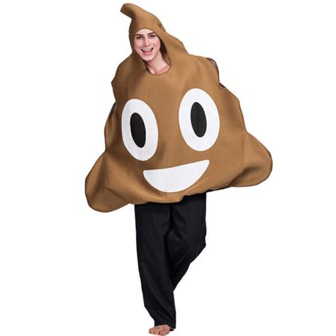 Adult Poop Emoji Halloween Costume – YawBako