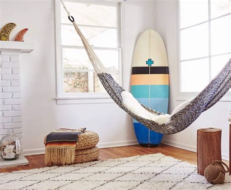 Hang a Hammock Indoors | Indoor Hammock Anchors to Hang Your Yellow ...