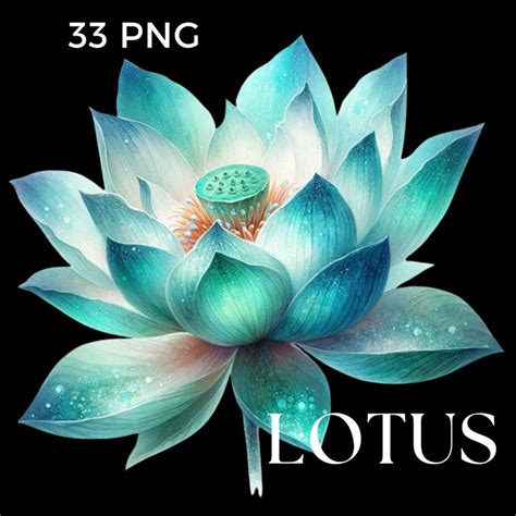 Spring Lotus, Watercolor Lotus Flowers, Flower Art, Serene Lotus Clipart Bundle, Lotus Print ...
