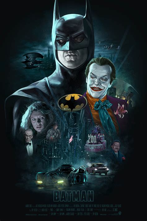 BATMAN 1989 | Poster By RuizBurgos