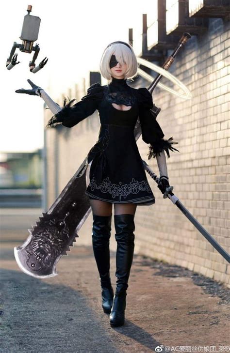 2B Cosplay, nier automata, HD phone wallpaper | Peakpx