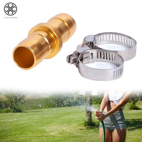 Luxtrada Garden Hose Repair Mender Kit Hose Connector 3/4 5/8" Male ...