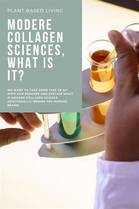 Modere Collagen Sciences, what is it? | Collagen, Science, Plant based