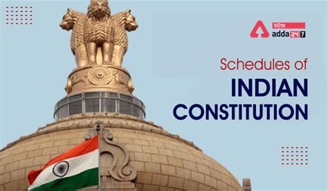 Schedules of Indian constitution