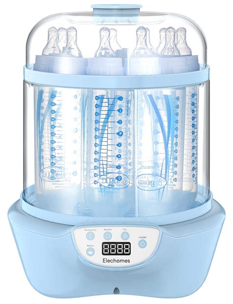 Amazon - Elechomes Baby Bottle Sterilizer and Dryer, BPA Free 600W ...