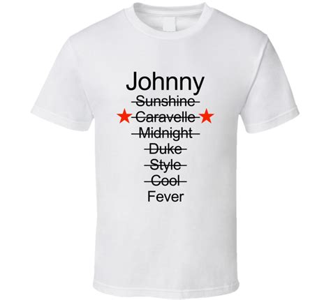 Johnny Fever WKRP Name Mug Dr. Johnny Fever T-Shirt