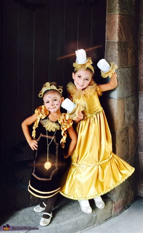 Cogsworth and Lumiere Girls Costume