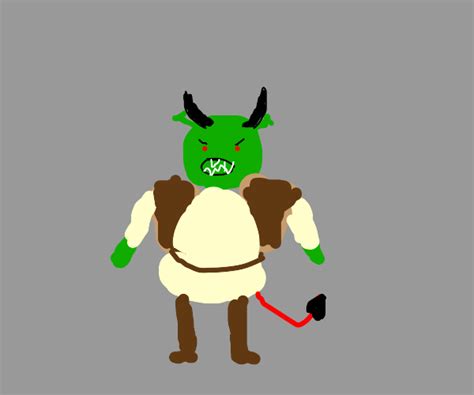 Shrek Demon - Drawception