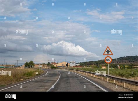 Country road - landscape Stock Photo - Alamy