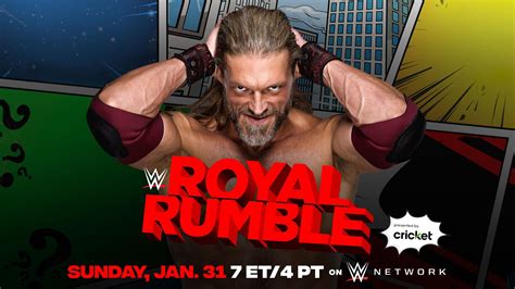 Edge and Three Others Announced for the Royal Rumble + New Match – TPWW