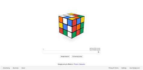 Google Doodle Says Happy 40th Anniversary to Rubik's Cube