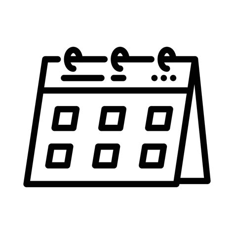 Calendar icon. Calendar sign and symbol in line style icon. 11613546 Vector Art at Vecteezy