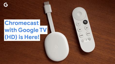 Chromecast with Google TV (HD) is Here! - YouTube