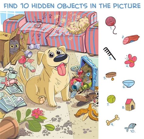 Hidden Objects Pets - Puzzle Prime