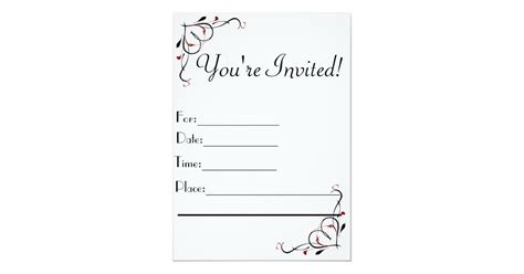 Your Invited Cards Printable