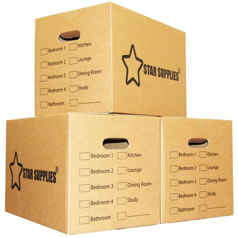 Large Cardboard Strong Double Wall Packing Moving Boxes, Pack of 25- Buy Online in United Arab ...