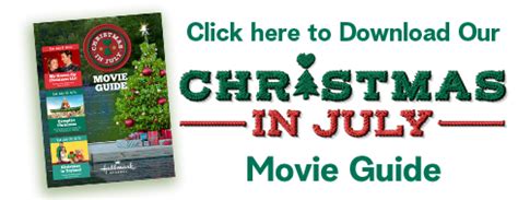 2022 Movies - Christmas in July - Hallmark Channel