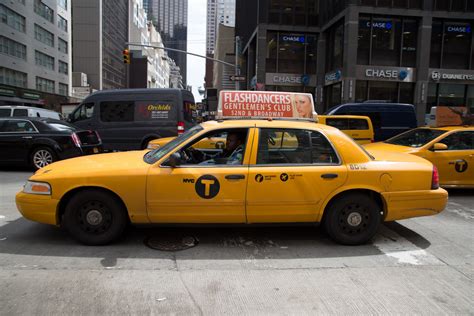 NYC Yellow Taxi Free Stock Photo - Public Domain Pictures