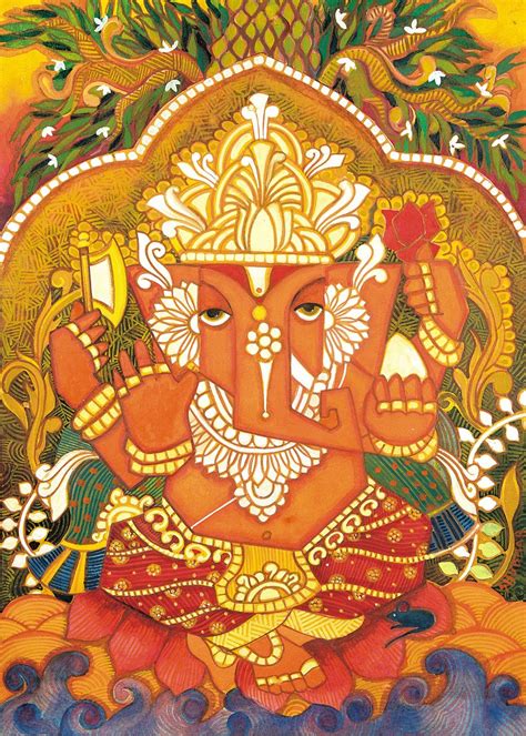 PurnimaArt: Ganesh Paintings | Ganesha painting, Ganesha art, Lord ganesha paintings