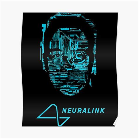 "Elon Musk Neuralink " Poster for Sale by UncommonTeen | Redbubble