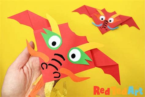 How To Make A Origami Chinese Dragon