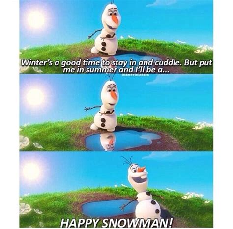 Frozen Movie Olaf Quotes. QuotesGram