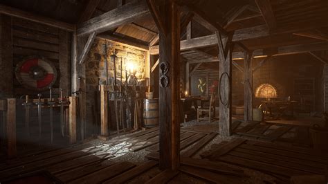 ArtStation - Medieval Armory Relight (UE4)