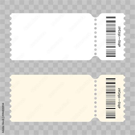 Blank Admission Ticket Template - vrogue.co