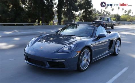 Exclusive: Porsche 718 Boxster Review - CarandBike