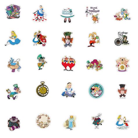 Alice in Wonderland Stickers – arothy