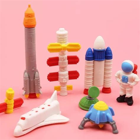 Buy 3D Space Eraser Set Pack Of 12 at MyneeMoe Online