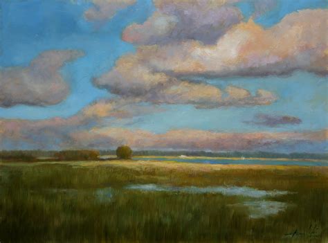 In the Plain - Landscape Oil Painting - Fine Arts Gallery - Original ...