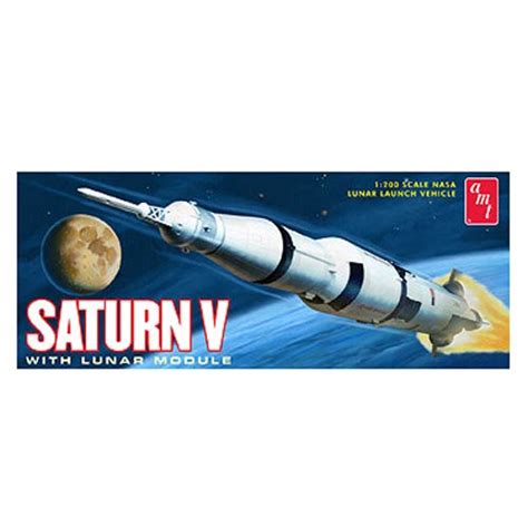 Saturn V Rocket with Lunar Module 1:200 Model Kit